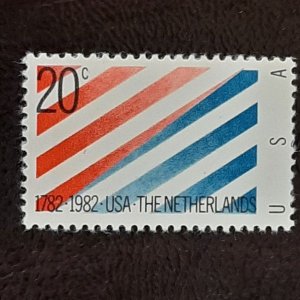 US Scott # 2003; 20c Netherlands from 1982; MNH, og; VF/XF centering
