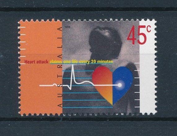 [73578] Australia 1998 Heart Attack Cardiogram  MNH