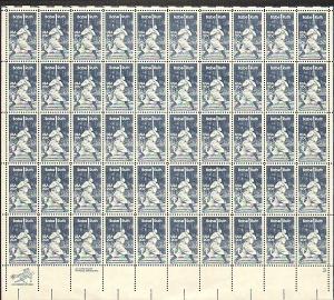 US #2046 Mint Sheet Babe Ruth baseball