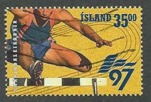 Iceland  Scott 842  Used  sports