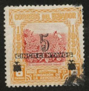 Ecuador Scott 319 used 1933 stamp