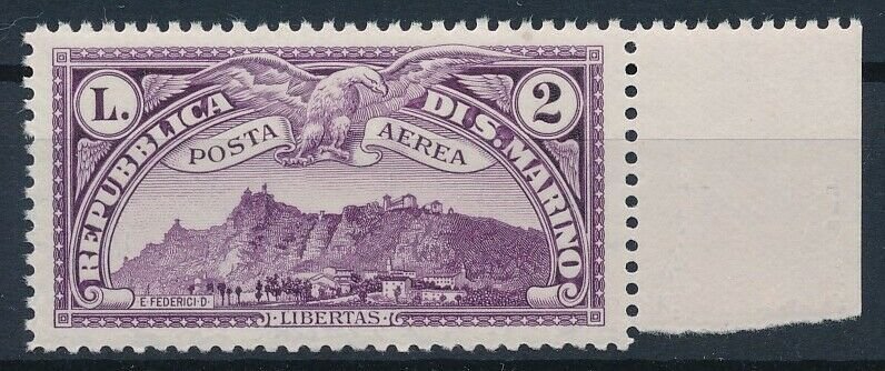 [I1950] San Marino 1931 Airmail good stamp very fine MNH $25