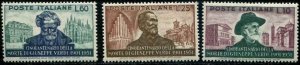 Italy SC# 594-6 Death of Verdi, Composer set MNH  SCV $50.00