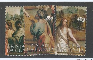 Tristan da Cunha   MNH SC# 344-346
