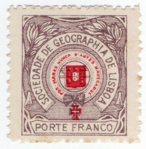 (I.B) Portugal Cinderella : Sociedade de Geographia de Lisboa (Porte Franco)