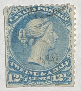 CANADA 1868 #28 Large Queen Issue - Used