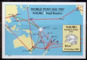 Nauru 1987 SC# 339 S/S MNH L2704