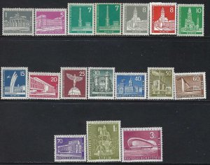 Germany Berlin 9N129//136 MNH MISSING 120A C345