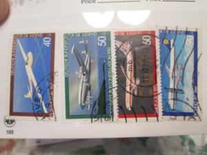 Germany #B570-573 set used