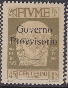 ITALY - Fiume - Sassone n.149-157 +159  cv 85$ - MH*