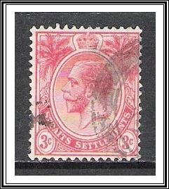 Straits Settlements #152 KG V Used