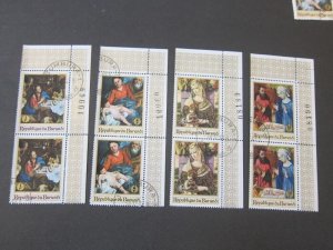 Burundi 1967 Sc 222-25 pair CTO set FU