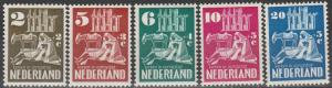 Netherlands  #B214-8  F-VF Unused  CV $61.00 (A16151)