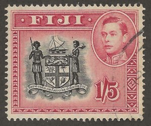 Fiji (1938) - Scott # 128,  Used