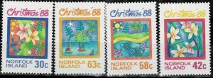 NORFOLK  ISLAND 1988 CHRISTMAS  MNH