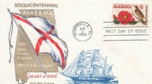 1375  6c  ALABAMA  - Overseas Mailers