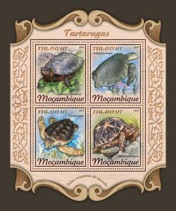 Z08 IMPERF MOZ18112a Mozambique 2018 Turtles MNH ** Postfrisch