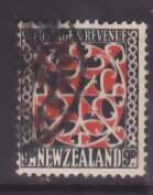 New Zealand-Sc#195- id6-used 9p Maori door panel-1935-