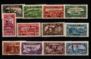 Syria B1-B12 Set Mint hinged