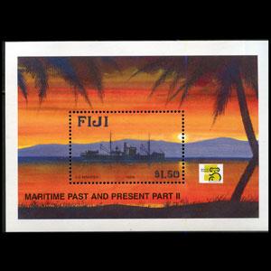 FIJI 1999 - Scott# 847 S/S Ships NH