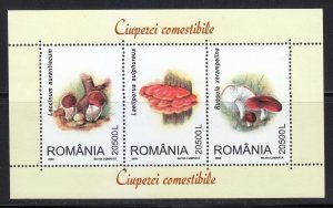 Romania MNH S/S 4595 Mushrooms