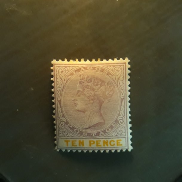 Lagos 30  1894  unused  VF