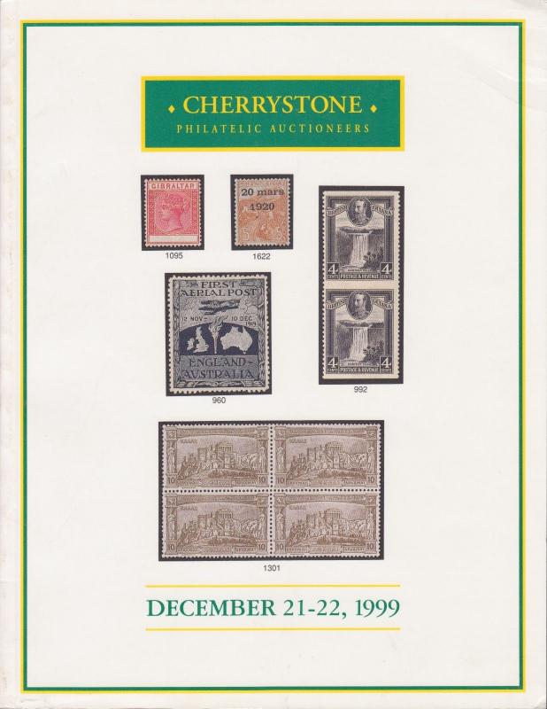 Western Europe. Zeppelin covers, British Comm. Cherrystone Dec 21-22, 1999 sale