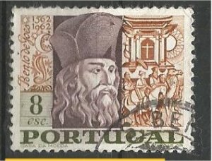 PORTUGAL, 1968, used 8e, Bento de Goes Scott 1018