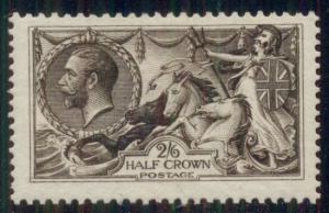 GREAT BRITAIN #173 2sh 6p brown, og, LH, VF, Scott $275.00