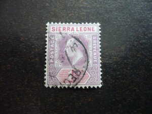 Stamps - Sierra Leone - Scott# 78 - Used Part Set of 1 Stamp