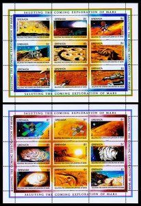 Grenada Scott 1999-2005 Souvenir Sheets (1991) M NH VF Complete Set, CV $74.50 C