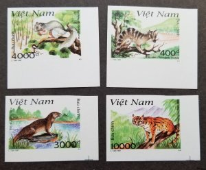 Vietnam Animals In Botanical Garden 1997 Civet Otter  (stamp margin) MNH *imperf