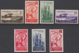 Italian East Africa 27-33 MH CV $12.75