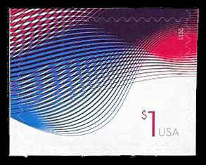 PCBstamps   US #4953 $1.00 Patriotic Wave, MNH, (13)