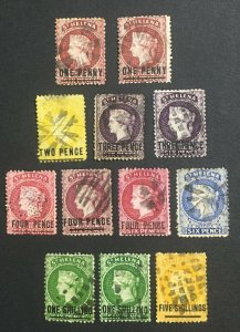 MOMEN: ST HELENA SG # CROWN CC P12.5 USED LOT #60474