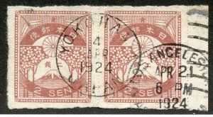 Japan, Scott #181, Used, pair