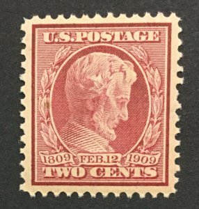 MOMEN: US #367 MINT OG NH POST OFFICE FRESH XF-SUP #29479