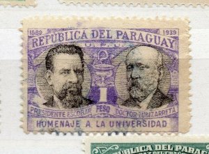 Paraguay 1939 Early Issue Fine Mint Hinged 1P. NW-175831