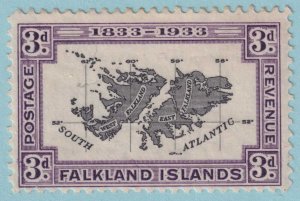 FALKLAND ISLANDS 69  MINT HINGED OG * NO FAULTS VERY FINE! -  SAL