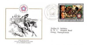 Worldwide First Day Cover, Americana, Comoro Islands