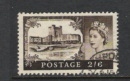 GREAT BRITAIN 309 VFU CASTLE P371