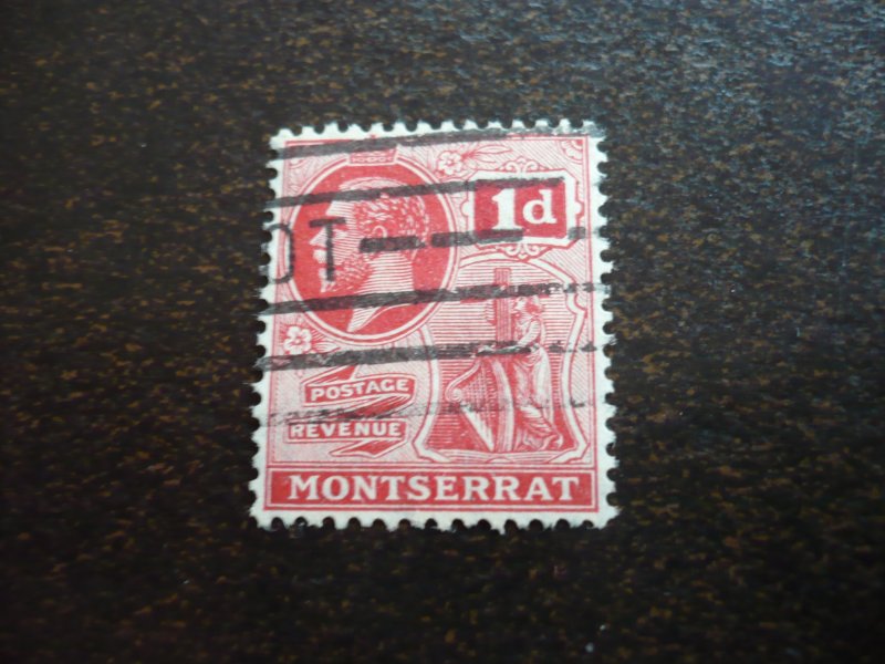 Stamps - Montserrat - Scott# 57 - Used Part Set of 1 Stamp