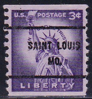 Precancel - Saint Louis, MO PSS 1057-61 - Bureau Issue