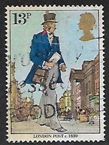 Great Britain # 873 - Mailman - used....{Blw2}