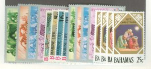 Bahamas #402/419 Unused Single (Complete Set)