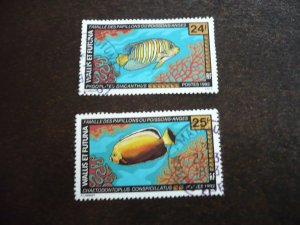 Stamps - Wallis et Futuna - Scott# 429-430 - Used Part Set of 2 Stamps