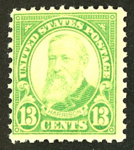 U.S. #694 MINT OG NH