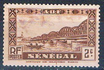 Senegal 143 MLH Faidherbe Bridge 1935 (S0777)+