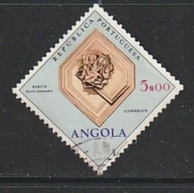 1970 Angola - Sc 560 - used VF - 1 single - Barite