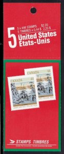 Canada Booklet 1257 - Christmas 1989